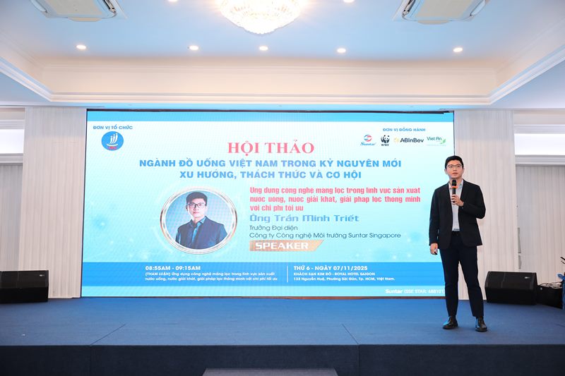 Ứng dụng công nghệ màng lọc trong lĩnh vực sản xuất nước uống, nước giải khát