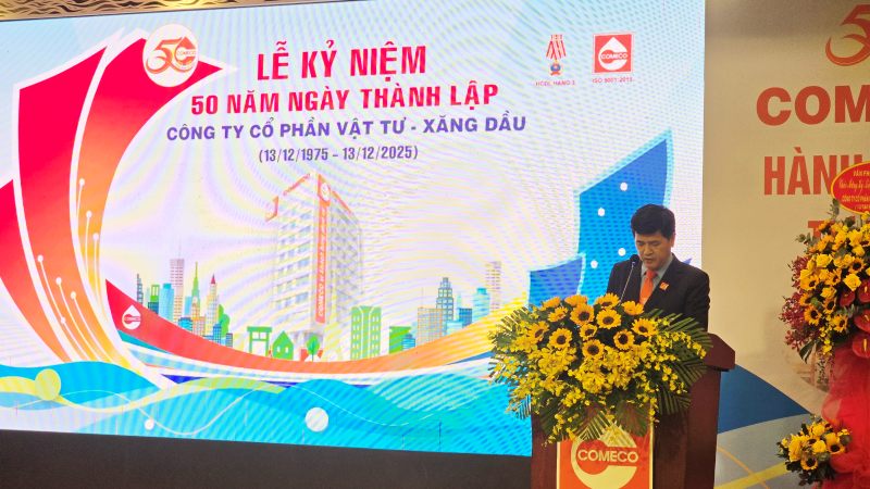 Công ty Cổ phần Vật tư – Xăng dầu kỉ niệm 50 năm thành lập