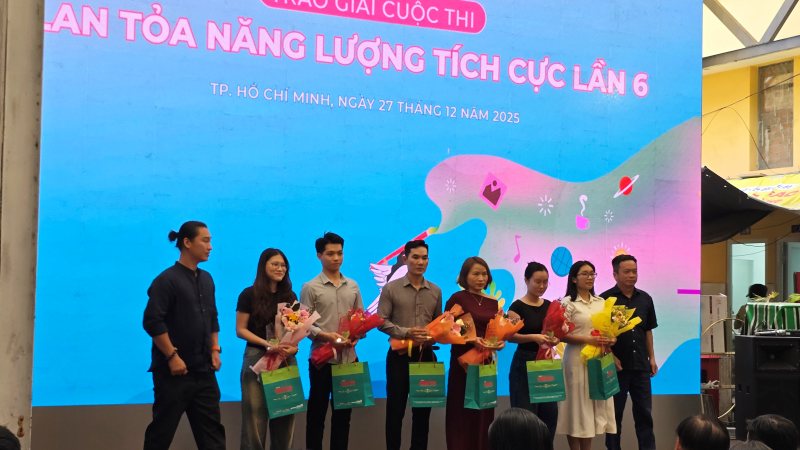 Trao giải cuộc thi Lan tỏa năng lượng tích cực lần thứ 6