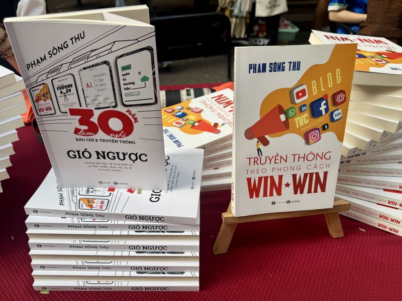 Tác giả Phạm Sông Thu 30 năm đi giữa “gió ngược” để rèn bản lĩnh nghề truyền thông