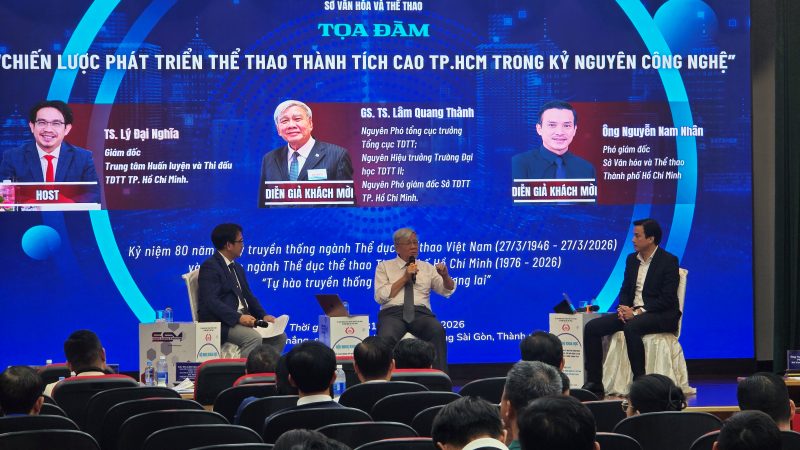 Giấc ngủ – “vũ khí thầm lặng” nâng tầm thể thao TP.HCM trong kỷ nguyên công nghệ