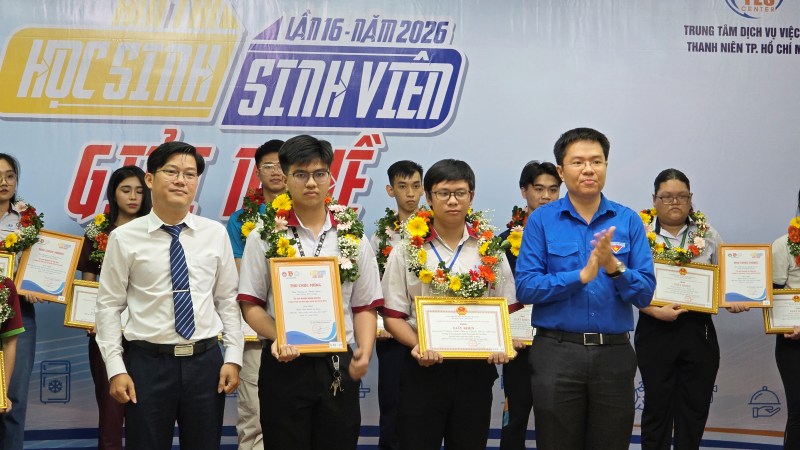 Tổng kết trao giải Hội thi giỏi nghề 2026