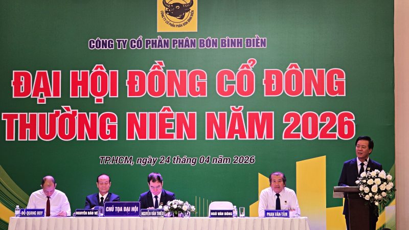 Hiệu quả quản trị tạo đòn bẩy tăng trưởng: Công ty Cổ phần Phân bón Bình Điền bứt phá trong năm 2025