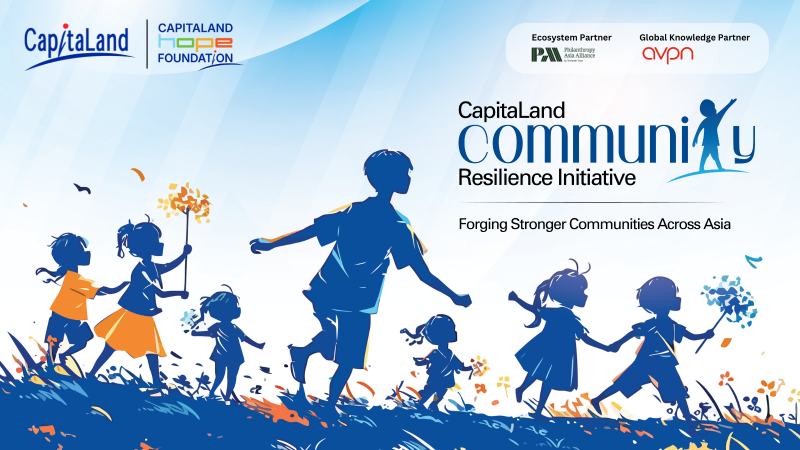 CapitaLand tăng mạnh ngân sách thiện nguyện, hỗ trợ trẻ em vượt khó