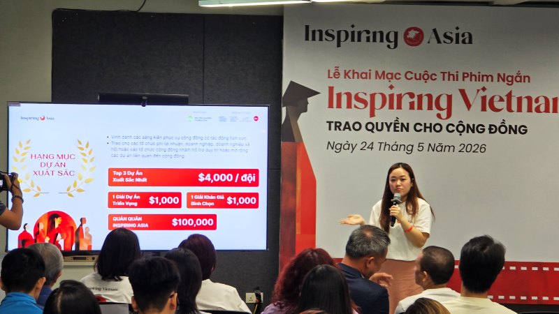 Khởi động cuộc thi phim ngắn và dự án xã hội “Inspiring Vietnam 2026”