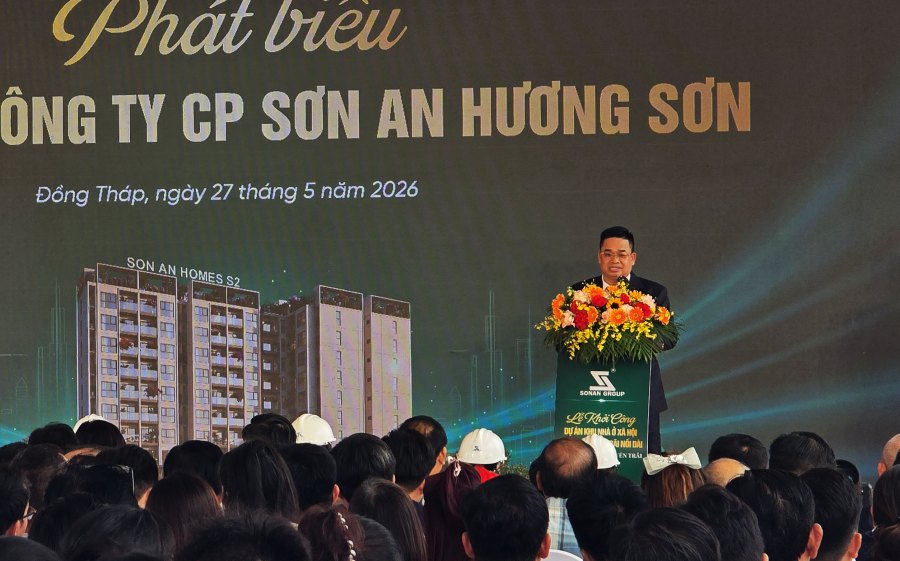 Công ty Sơn An Hương Sơn làm chủ đầu tư dự án nhà ở xã hội 357 tỷ đồng