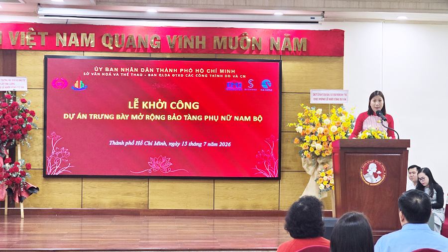 Khởi công dự án gần 20 tỷ đồng, nâng tầm diện mạo Bảo tàng Phụ nữ Nam Bộ
