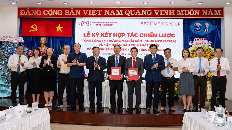 SATRA và Becamex bắt tay chiến lược