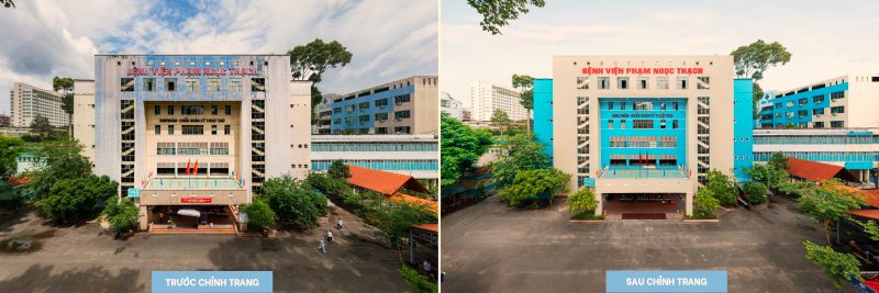 Bệnh viện Phạm Ngọc Thạch khoác diện mạo mới sau dự án chỉnh trang quy mô lớn