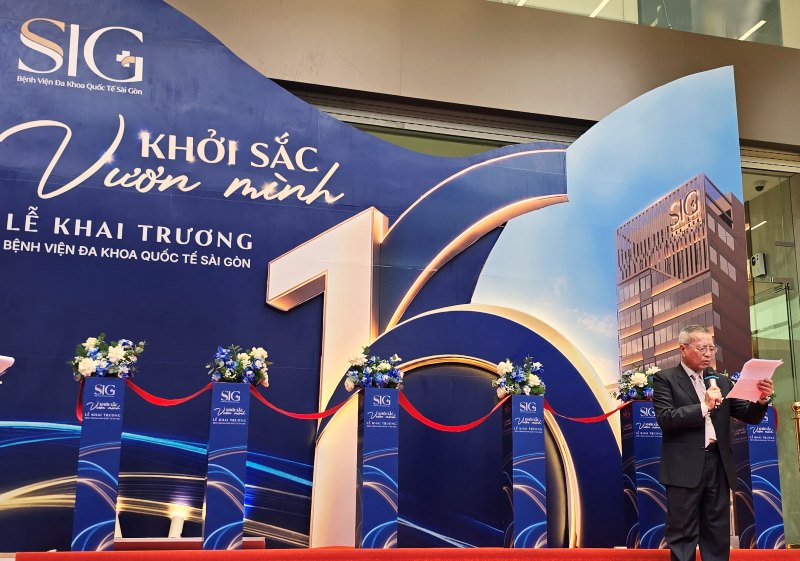 Bệnh viện Đa khoa Quốc tế Sài Gòn khai trương, mở rộng mô hình sau 16 năm phát triển