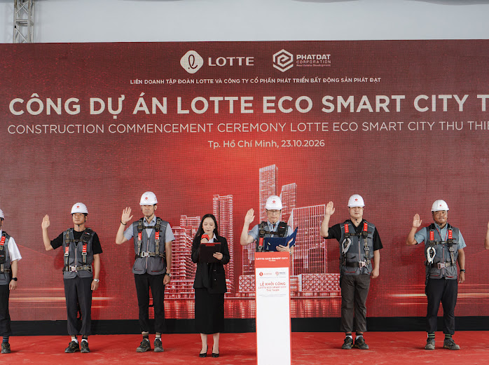 Phát Đạt bắt tay Lotte phát triển đô thị Thủ Thiêm