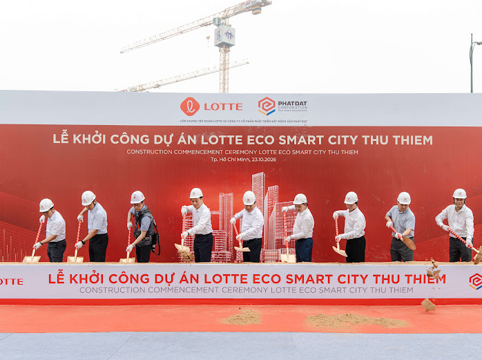 Phát Đạt bắt tay Lotte phát triển đô thị Thủ Thiêm
